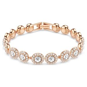 New in box Swarovski Angelic Tennis Bracelet Rose Gold